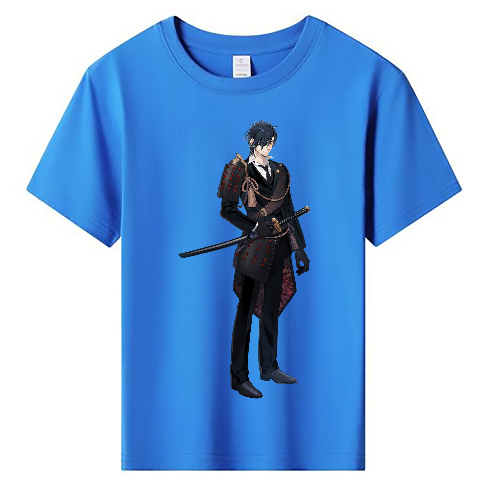 （画像用） 刀剣乱舞 Touken Ranbu 綿100％キッズTシャツ（フロントプリント）